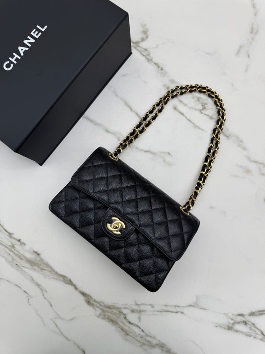 CHANEL CF23 黑金牛 CF Small