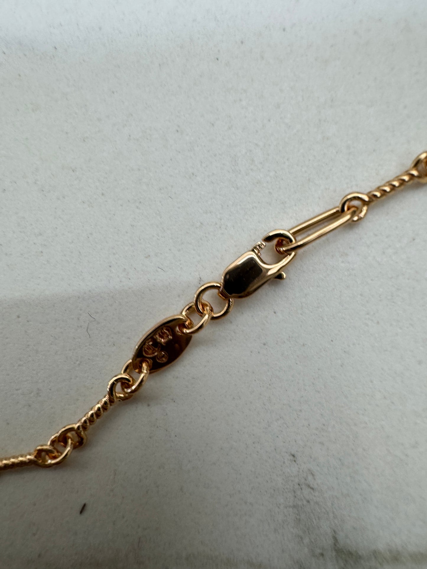 CHROME HEARTS 十字架 玫瑰金項鏈