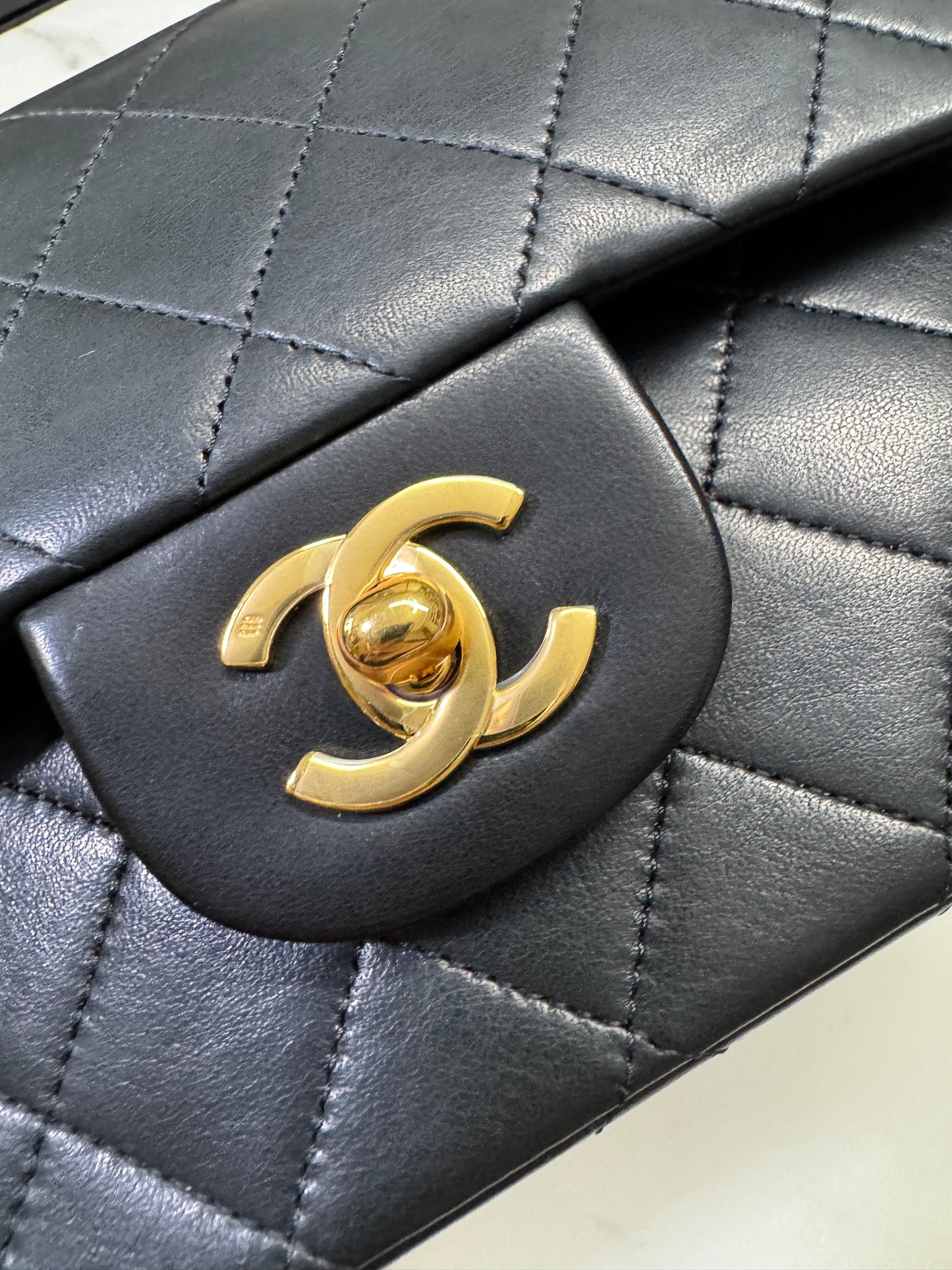 CHANEL Vintage CF23 羊皮 中古款 Lambskin