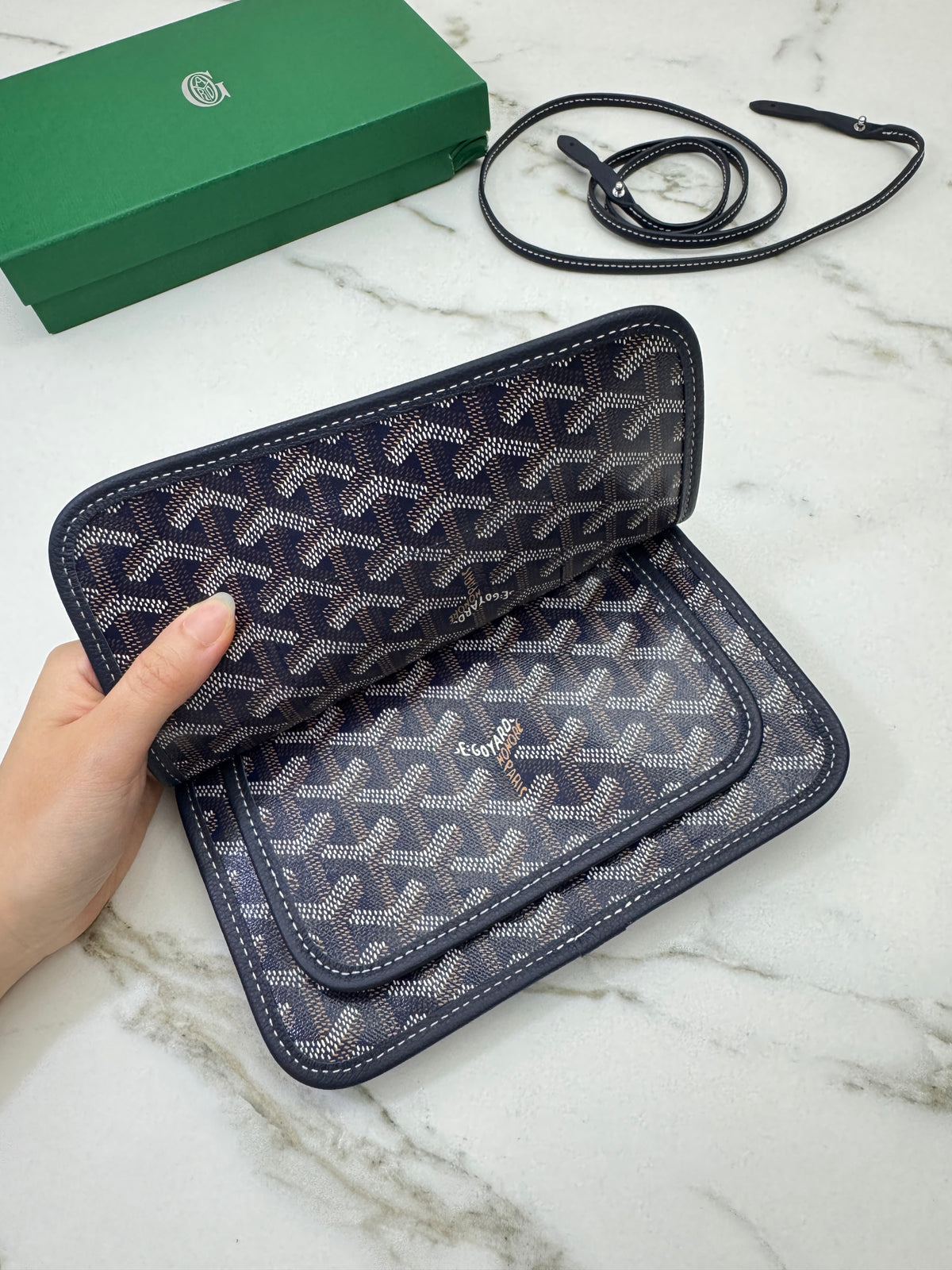 GOYARD Plumet 海軍藍