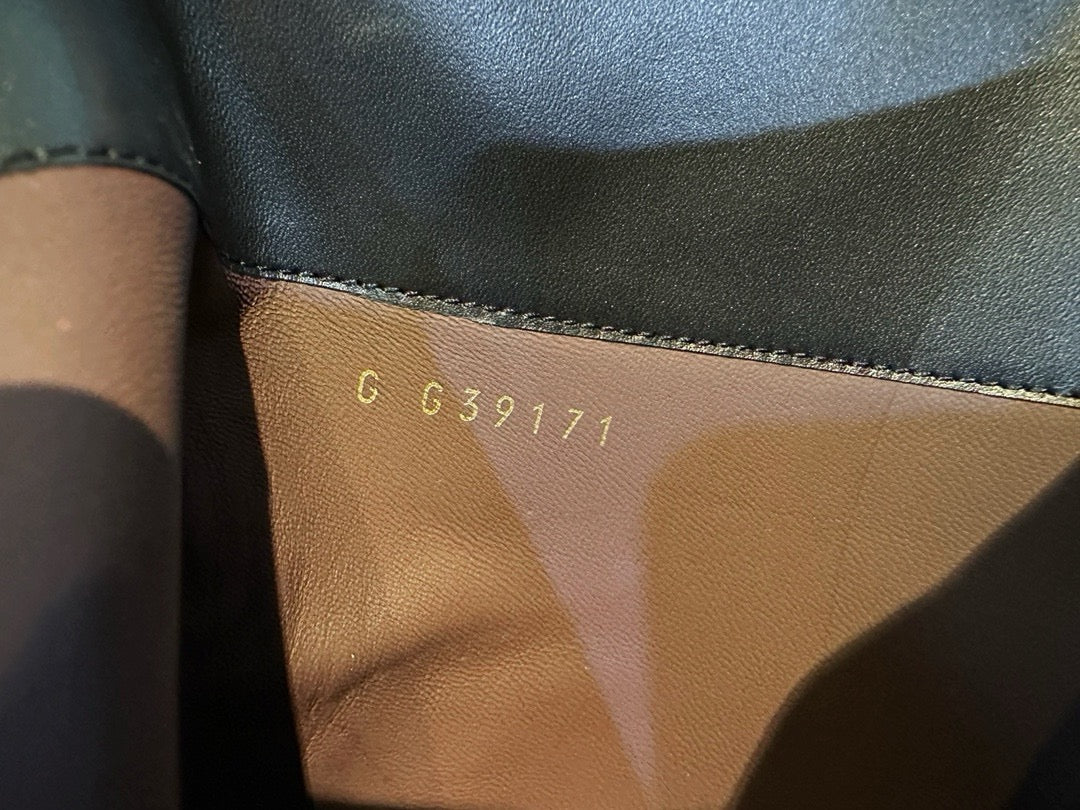 CHANEL 鏈條騎士長靴 23a