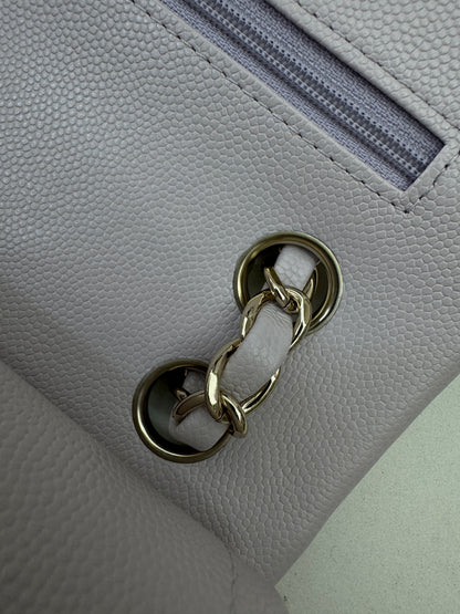 CHANEL CF23 Small 21S Liliac Caviar Calfskin GHW