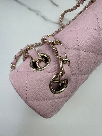 CHANEL 23K貝兒粉 CF23 Small