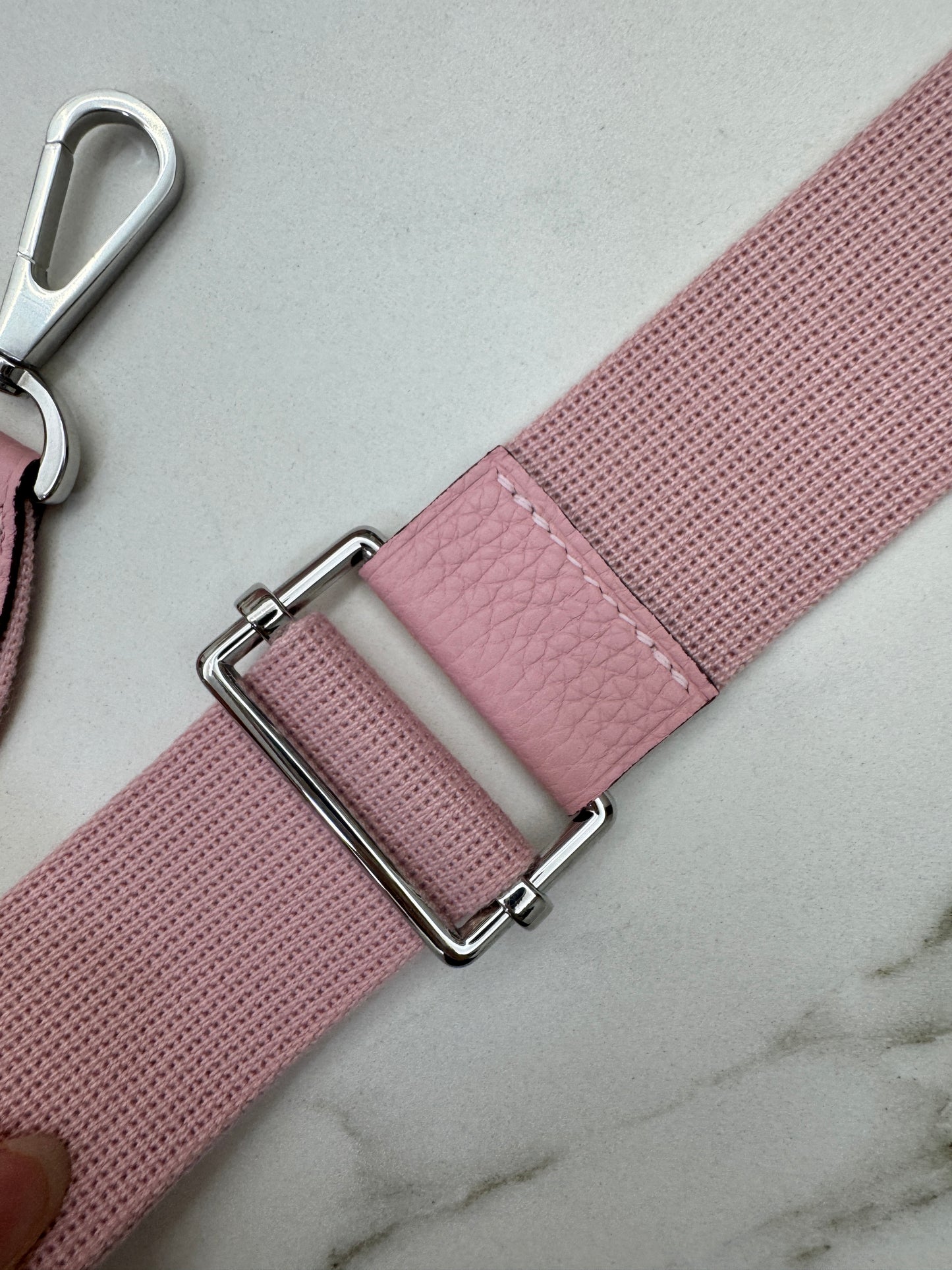 HERMES Evelyne 23 櫻花粉銀扣 3Q Rose Sakura PHW