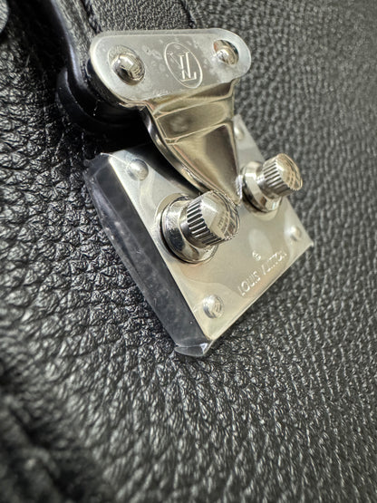 LV Side Trunk MM 黑色皮款
