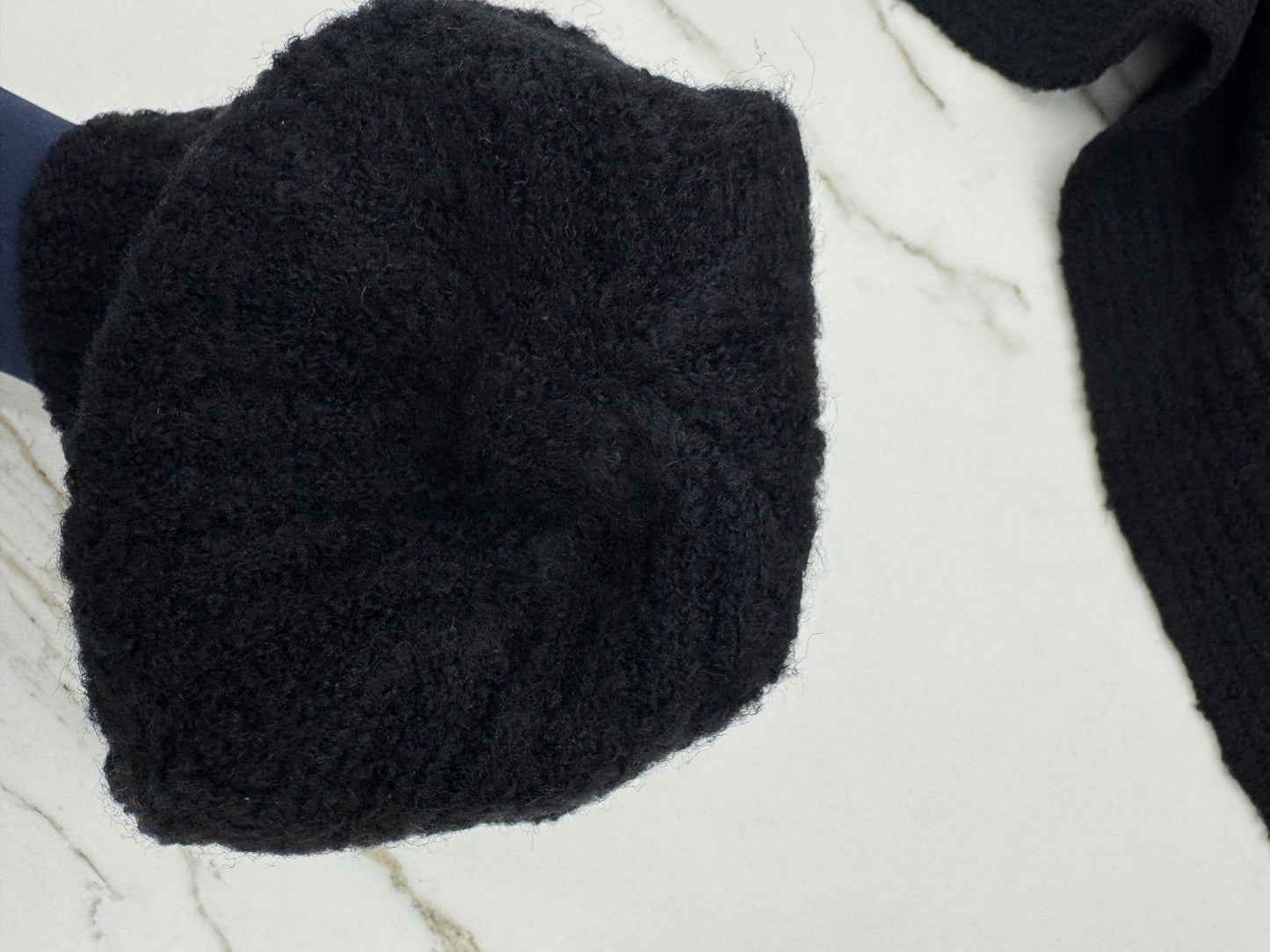 CHANEL Beanie & Scarf 糯米條針織冷帽 圍巾