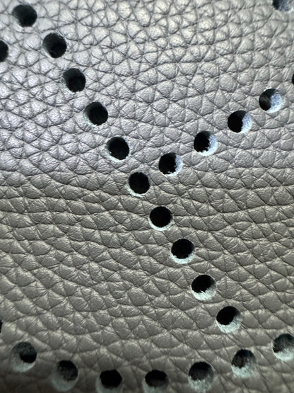 HERMES Mini Evelyn 石板灰銀扣 85 Ardoise PHW