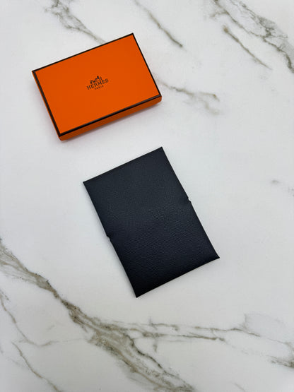 HERMES Calvi Duo 石板灰 Epsom 85 Ardoise