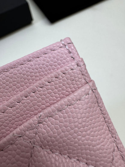 CHANEL 24S櫻花粉 Cardholder
