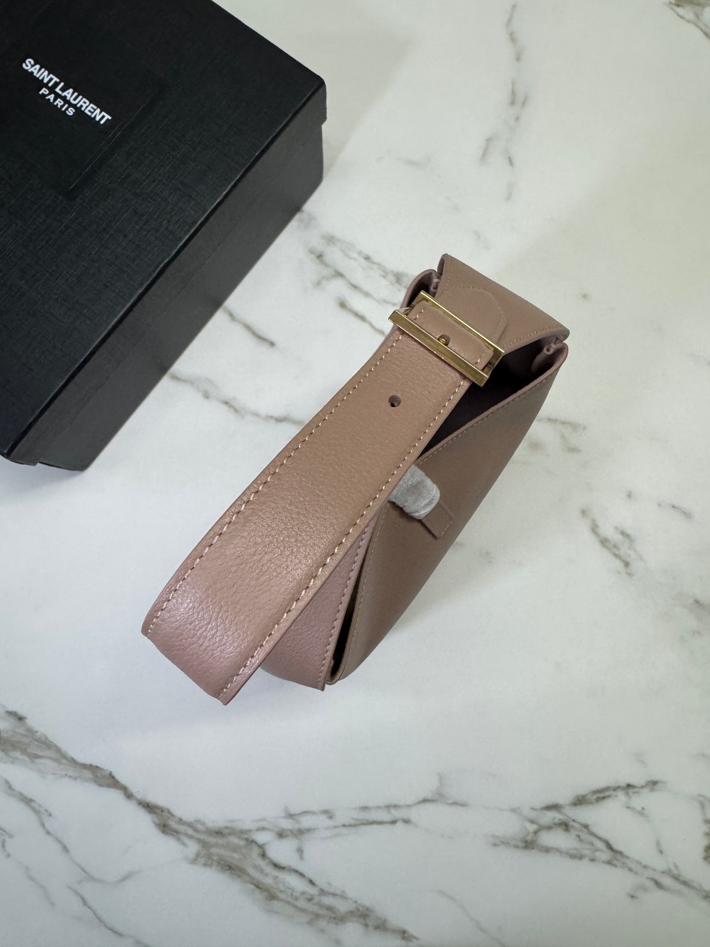 YSL LE 5 A7 Hobo 奶茶色 Small