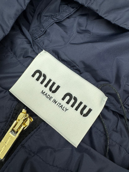 MIU MIU 防曬外套 深藍色