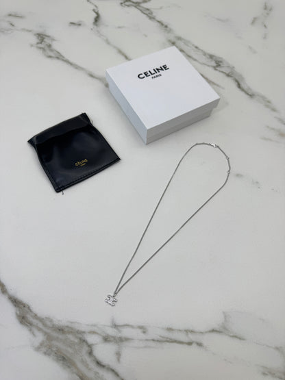 CELINE 凱旋門滿鑽項鏈