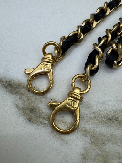 CHANEL 25P 拉絲金扣 LP盒子包