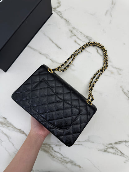 CHANEL CF23 黑金牛 CF Small