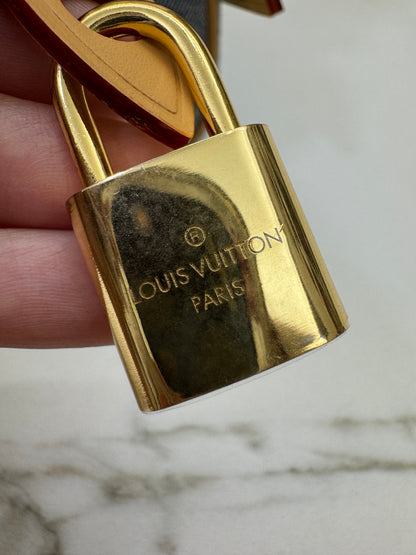 LV Nano Speedy 棋盤格牛仔