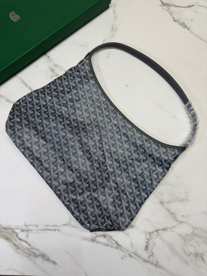 GOYARD 灰色Hobo 紅色小愛心