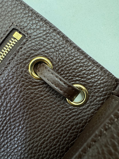 CHANEL Mini Maxi Flap 巧克力色