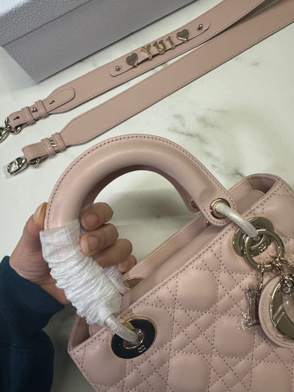 DIOR Lady Dior Small 胭脂粉