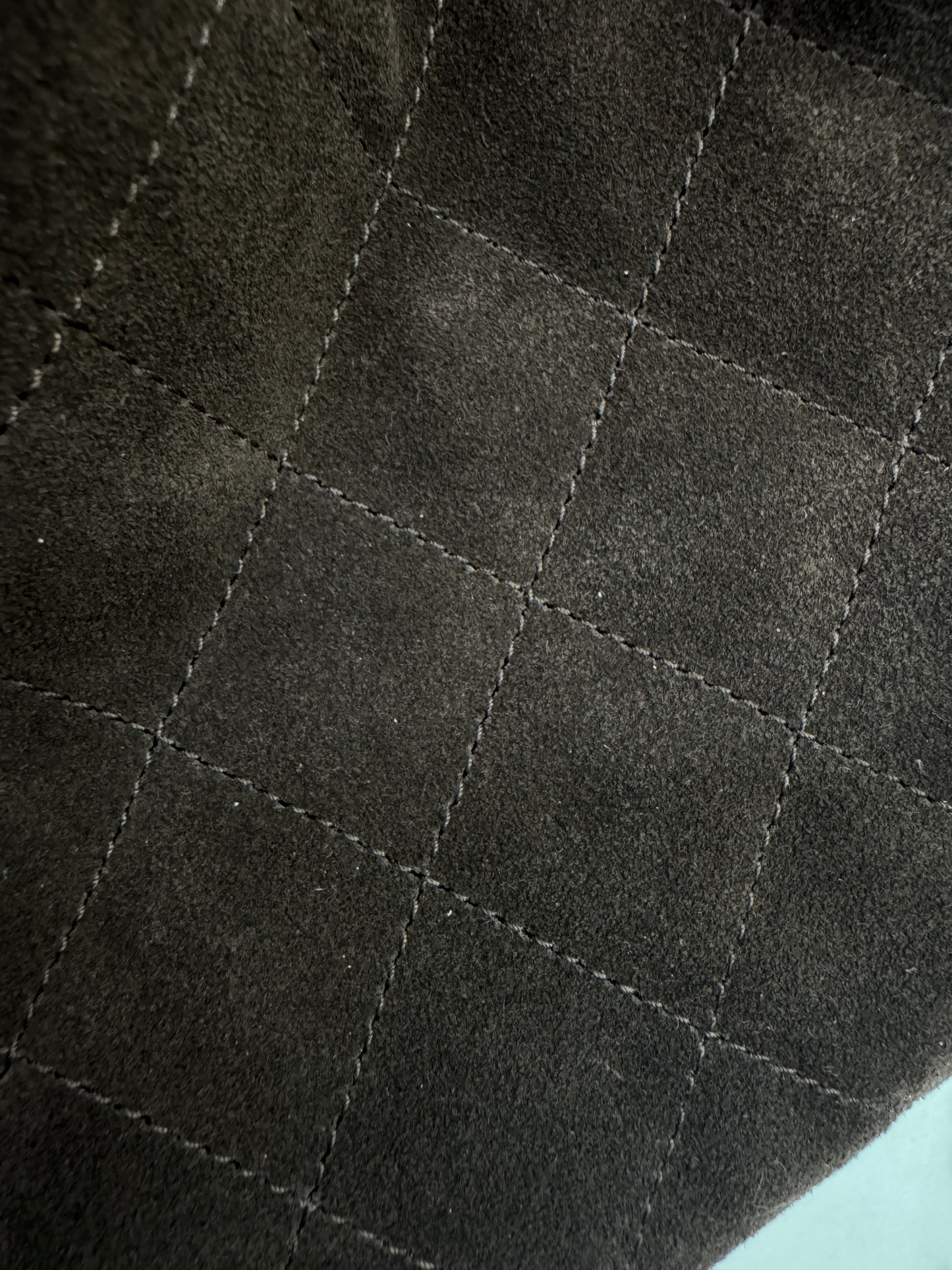 CHANEL 25Bag 麂皮深棕色 Small