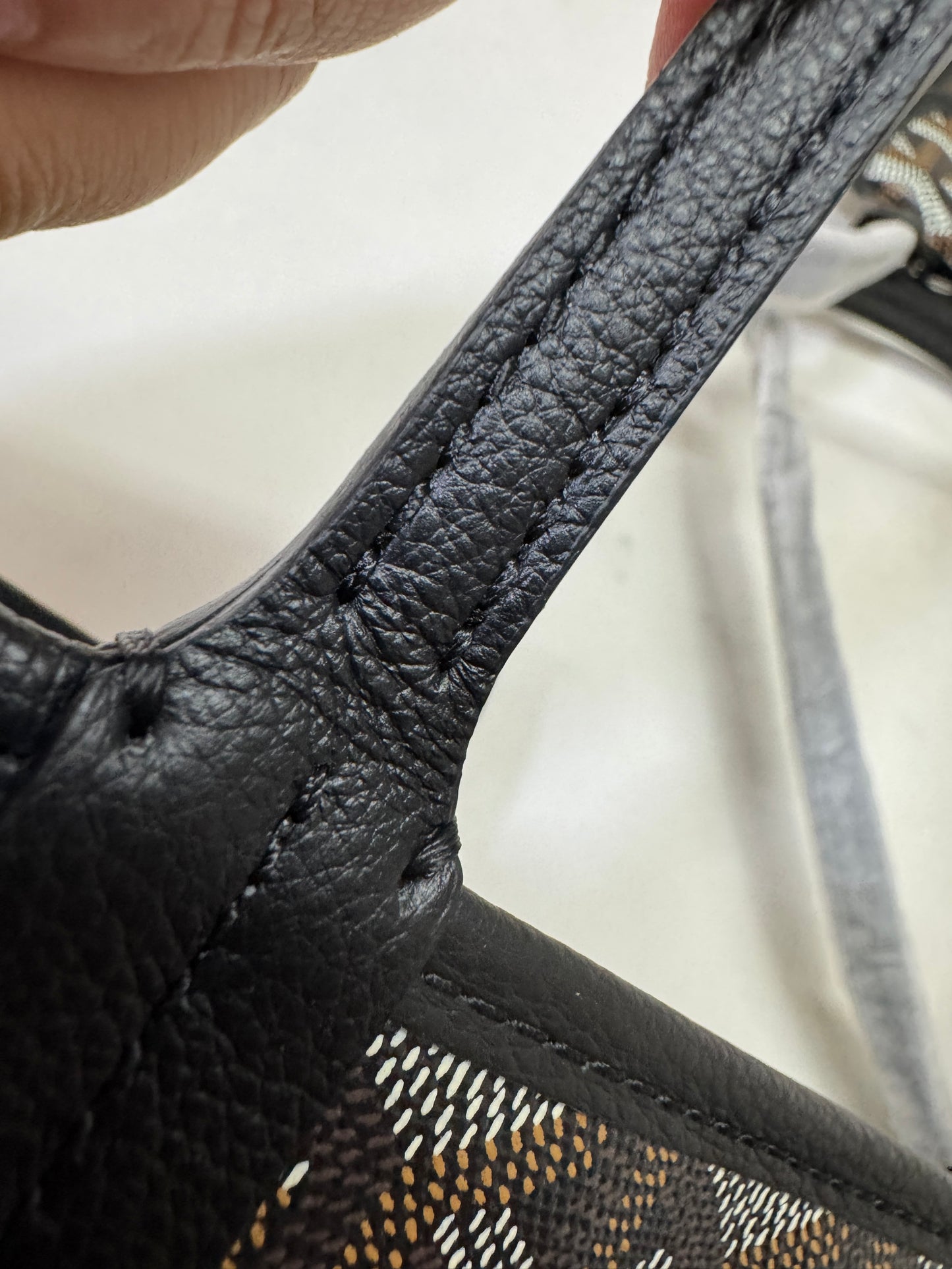 GOYARD 雙面皮款 迷你托特包 Anjour Tote Mini Black