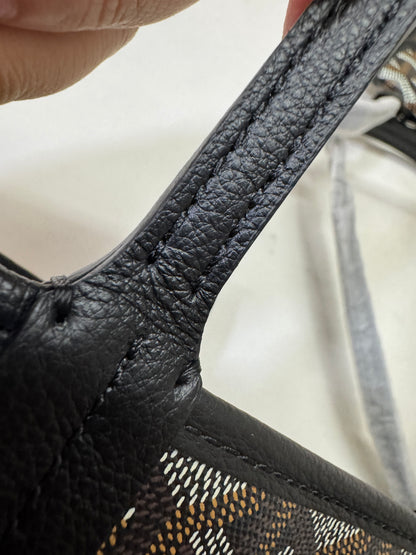 GOYARD 雙面皮款 迷你托特包 Anjour Tote Mini Black