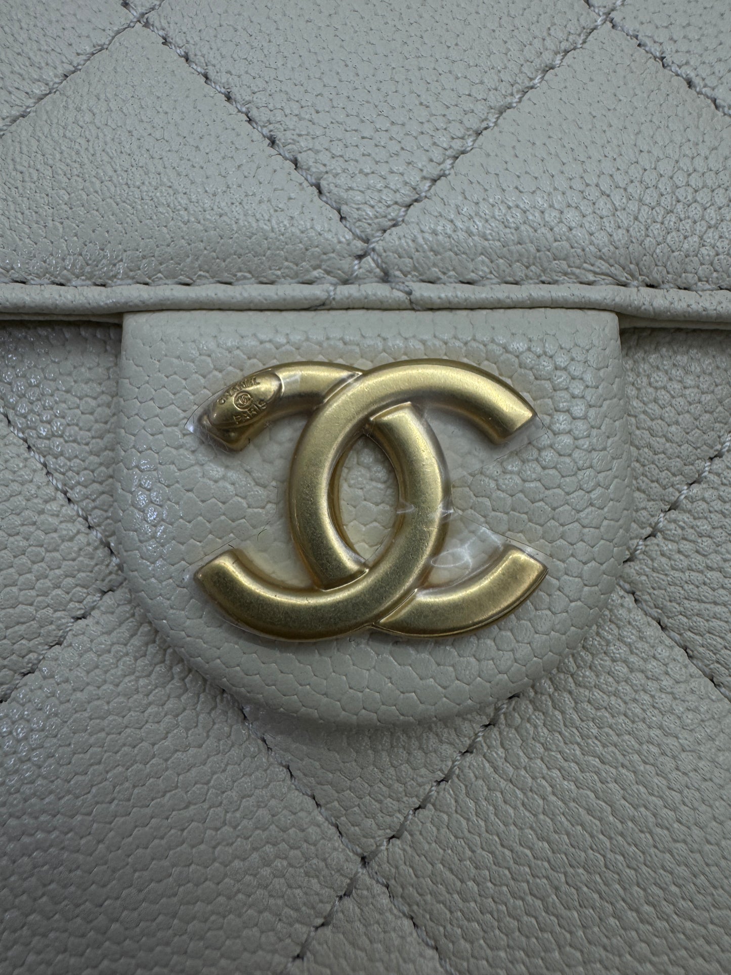 CHANEL Mini 25Bag 米色