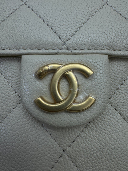 CHANEL Mini 25Bag 米色