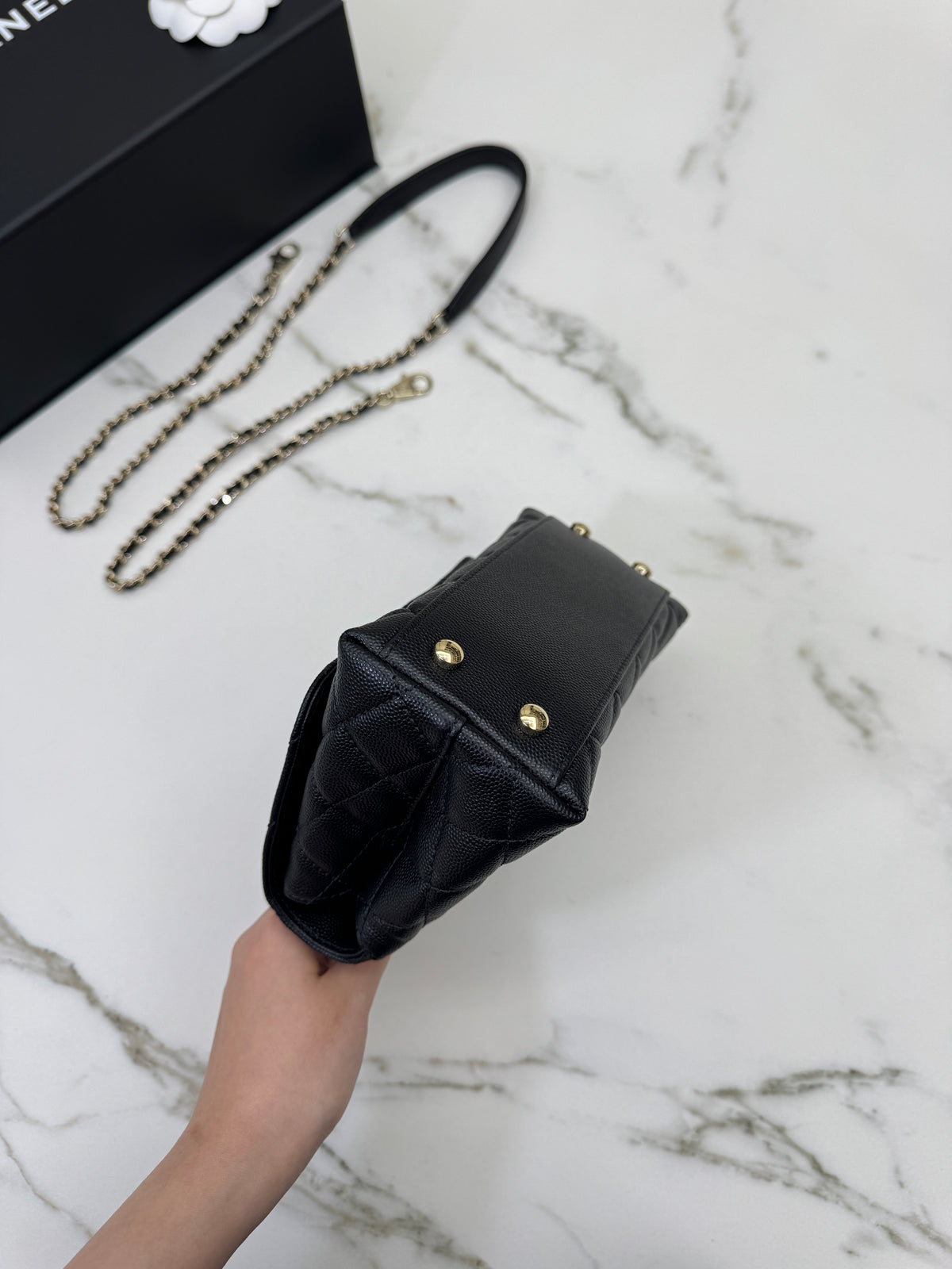 CHANEL Mini Coco Handle 黑色