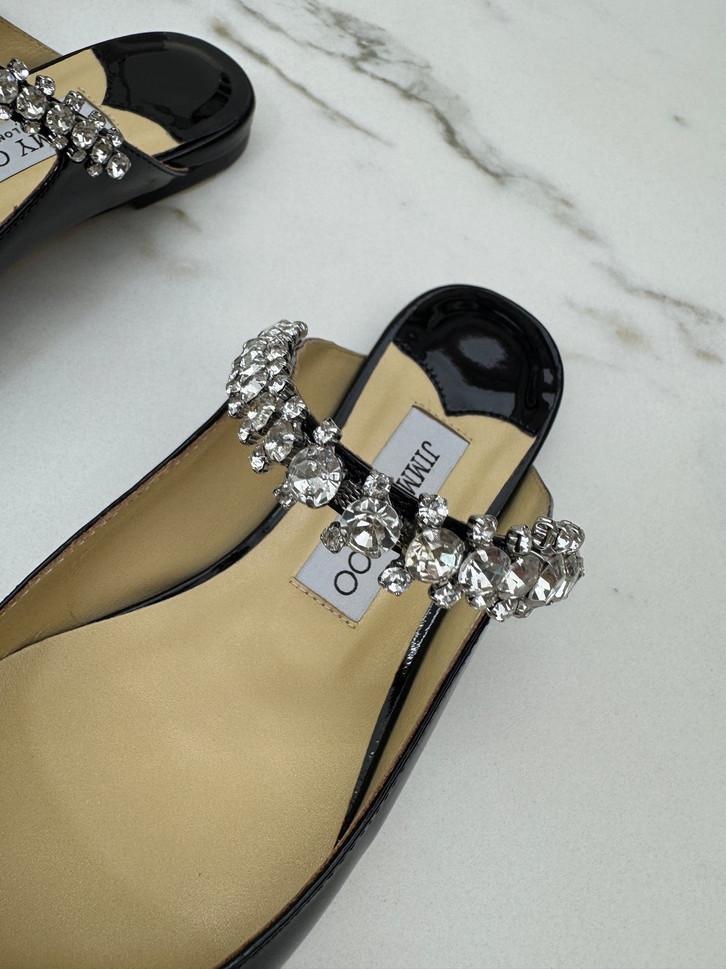 JIMMY CHOO Bling Flat 漆皮