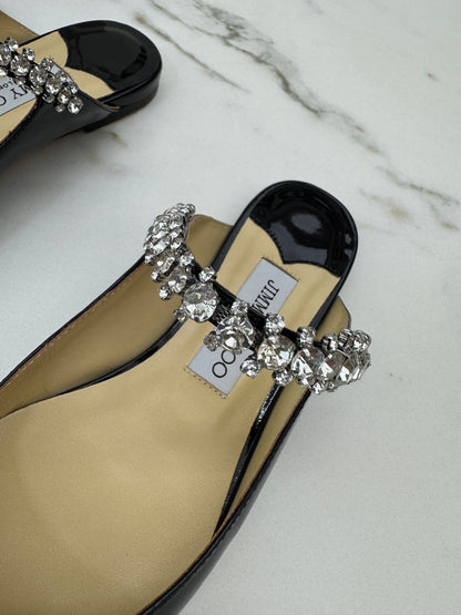 JIMMY CHOO Bling Flat 漆皮