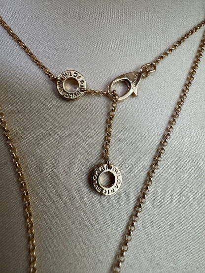 BVLGARI B Zero 玫瑰金項鏈