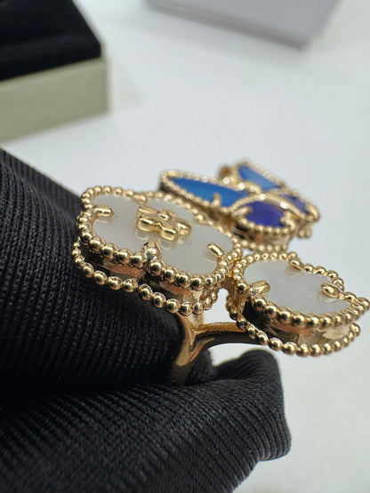 VCA Lucky Spring Ring 蝴蝶指間戒