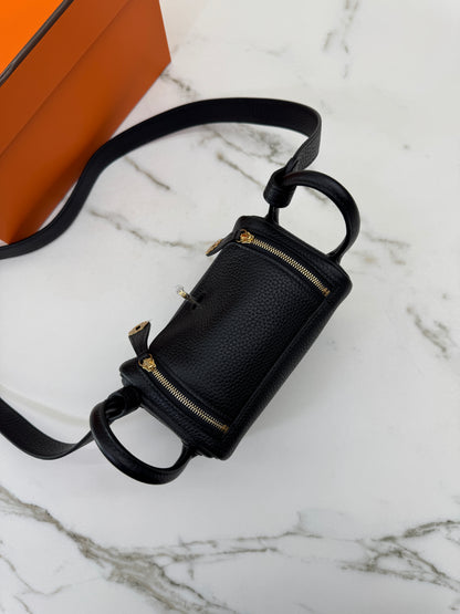 HERMES Mini Lindy I 黑色 Noir GHW