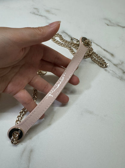 DIOR Lady Mini 三格 漆皮 淡粉 light Pink