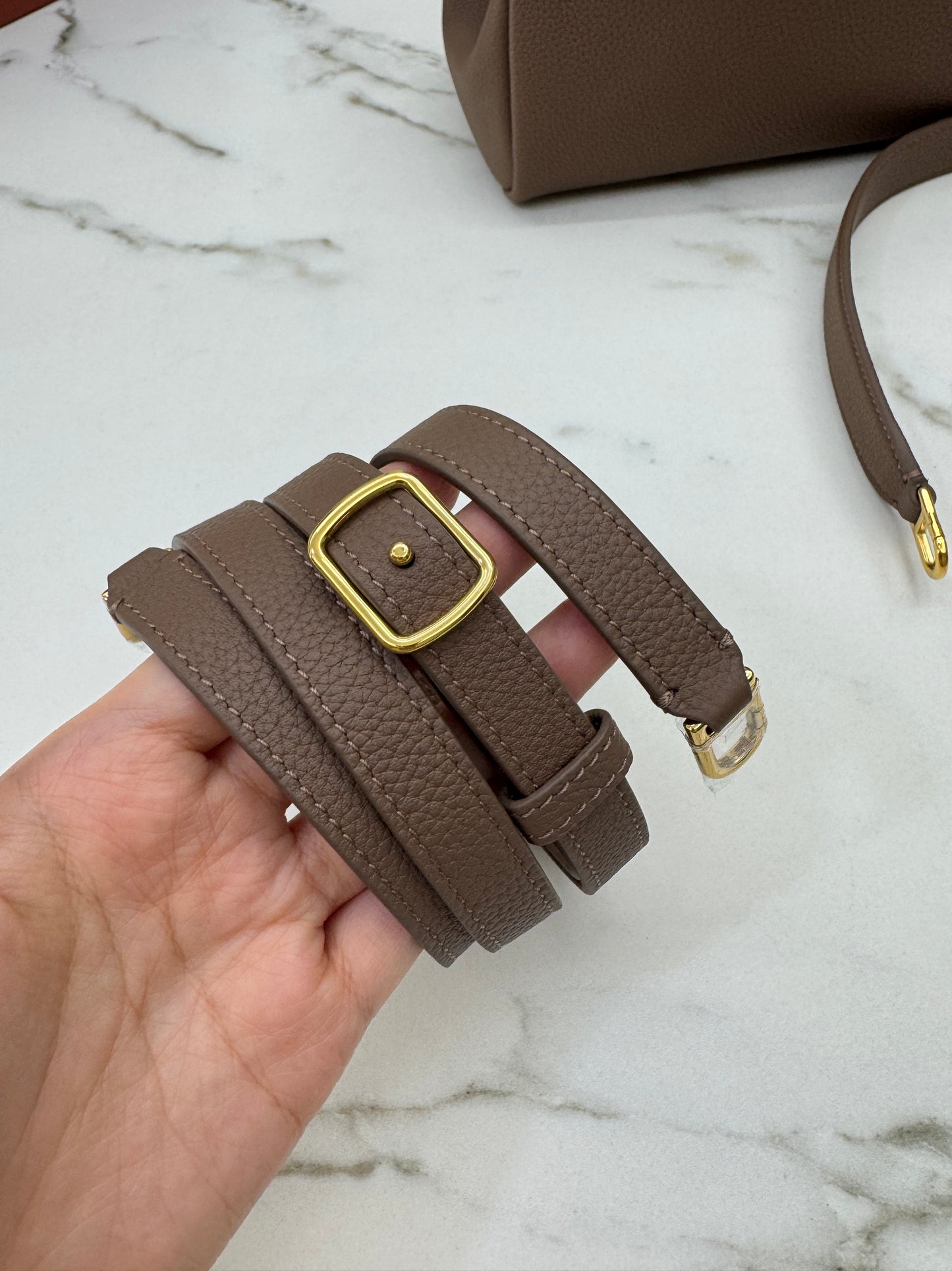 LORO PIANA Extra Softy 29 淺棕色