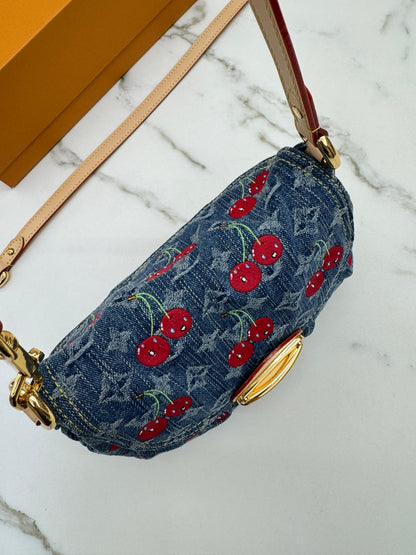 LV X TM Sunset Cherry Denim