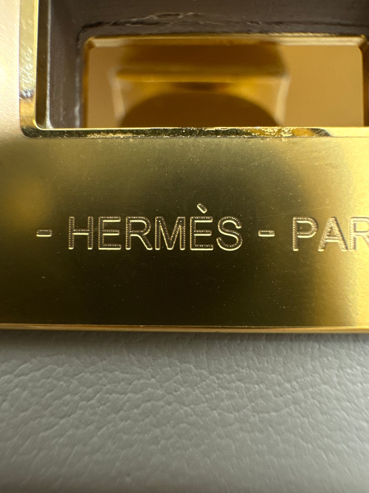 HERMES Mini 2424 冰川白金扣 Evercolor