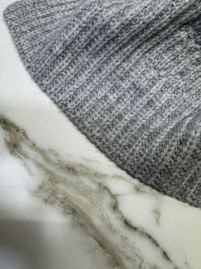 CELINE 灰色凱旋門 100% Cashmere 圍巾