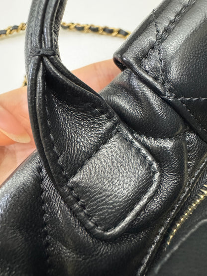 CHANEL 25K Mini 蝴蝶結包 綿羊皮