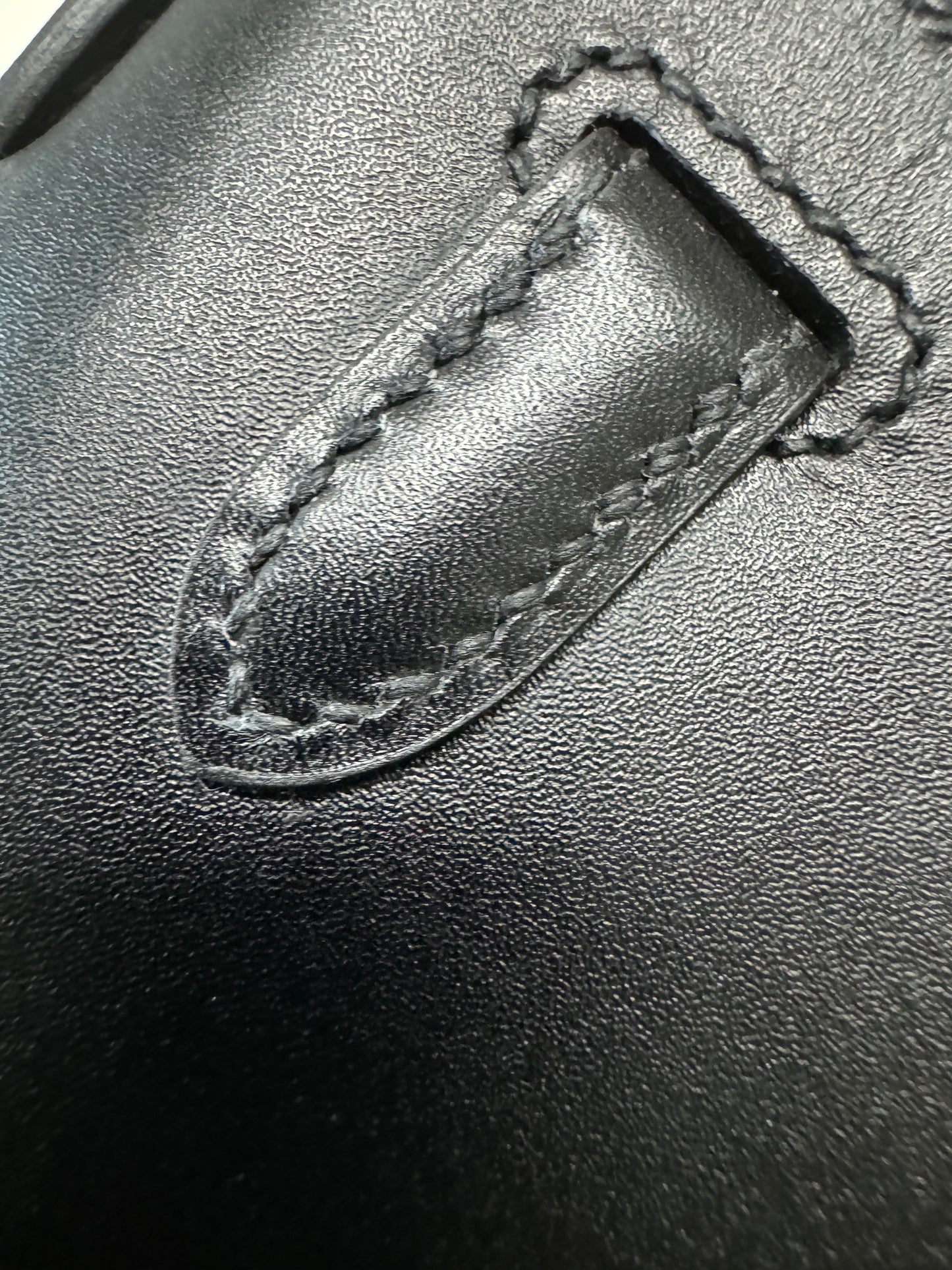 HERMES Mini Kelly I 黑金 Box皮 Kelly Pochette