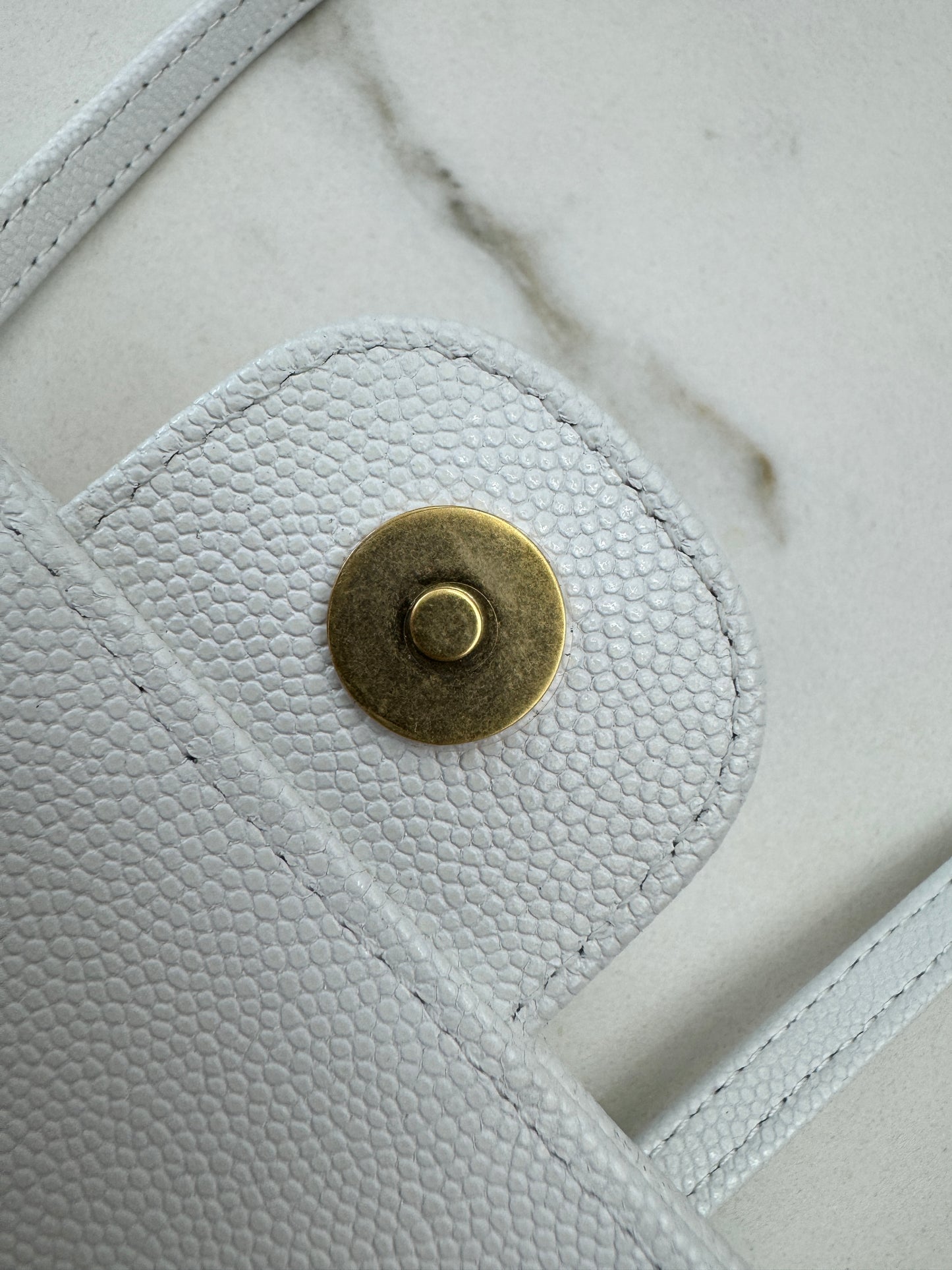 CHANEL Mini Preppy Coco 白色