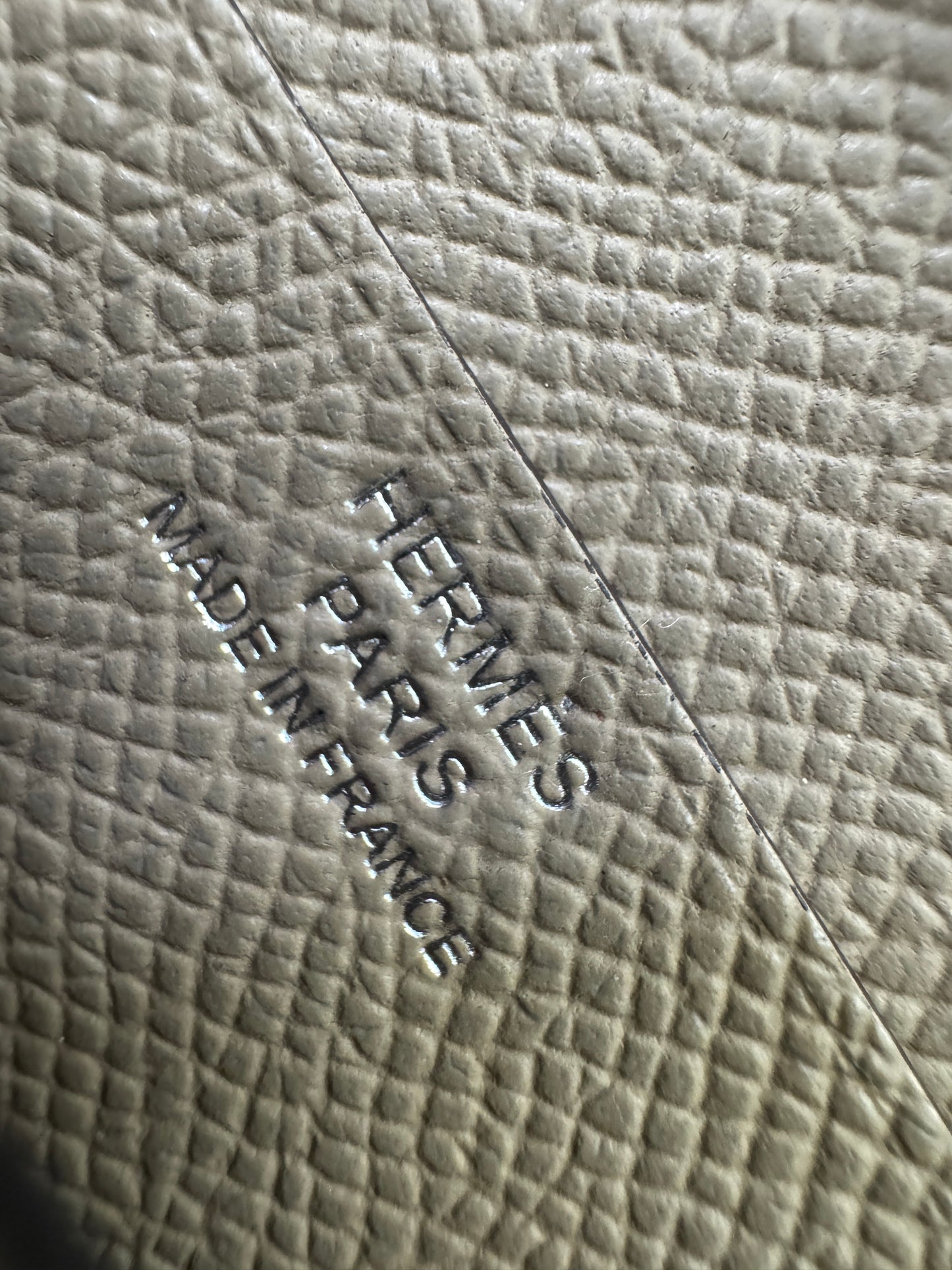 HERMES Bearn Wallet 瀝青灰銀扣 Epsom M8 Gris Asphalt PHW