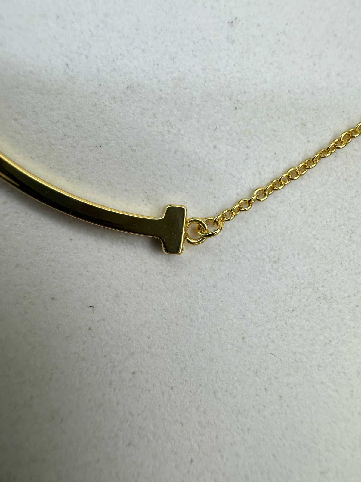 TIFFANY T:Smile Necklace Gold Color