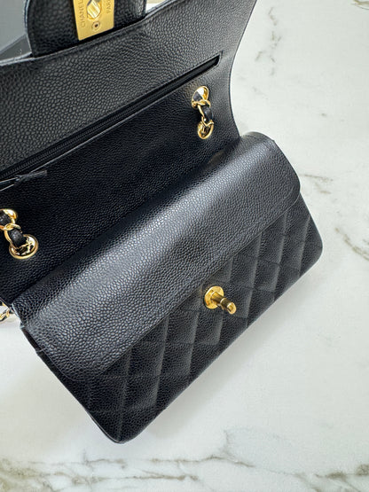 CHANEL CF23 黑金牛 CF Small
