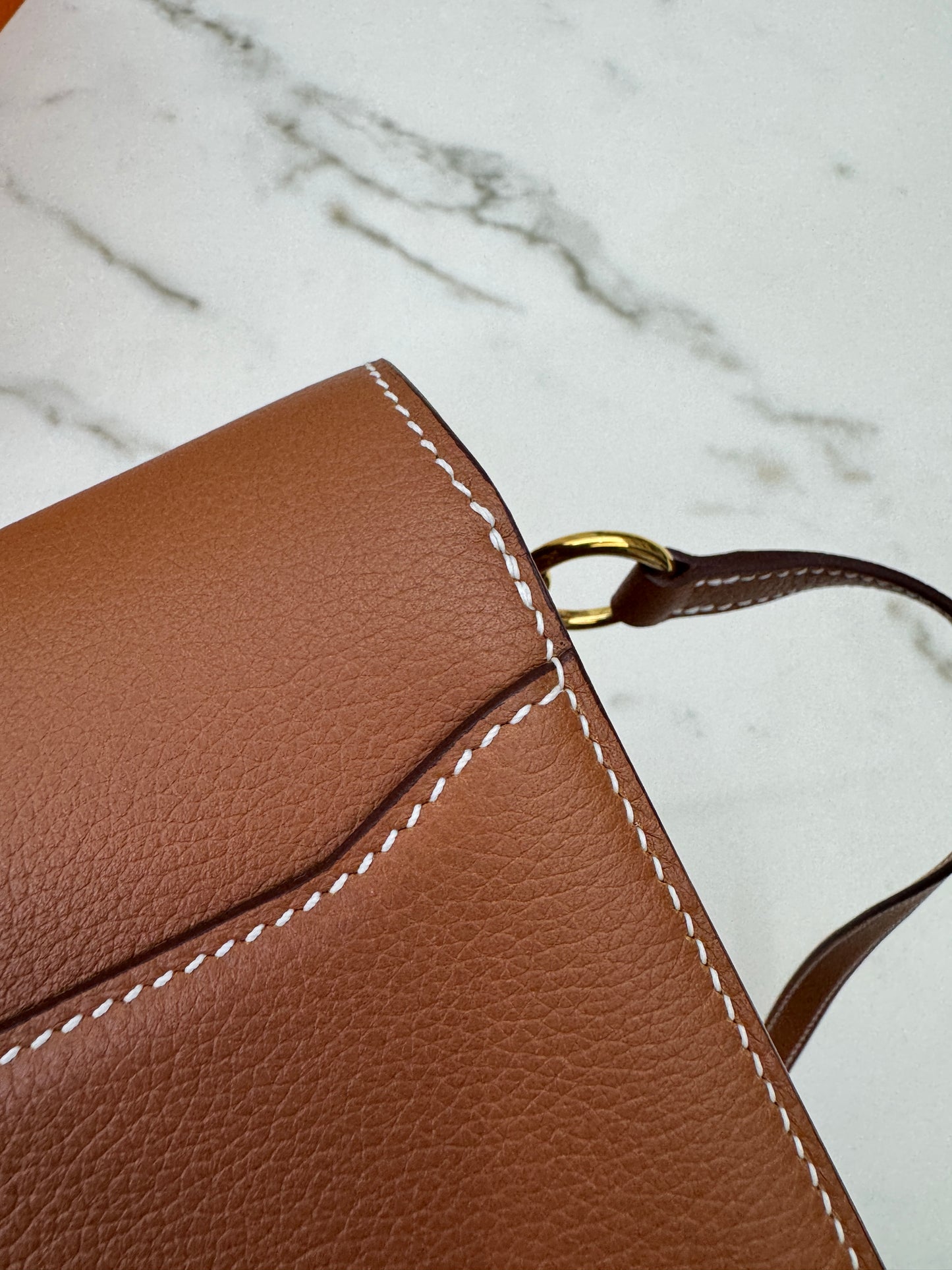 HERMES Mini Roulis Gold Evercolor GHW