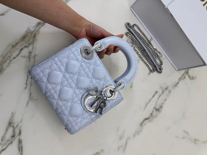 DIOR Mini Lady Dior Shirt Blue