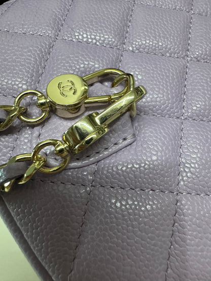 CHANEL 小書包 香芋紫 牛皮 Backpack