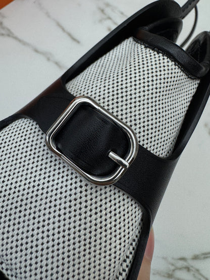 HERMES Tablier 熊貓色