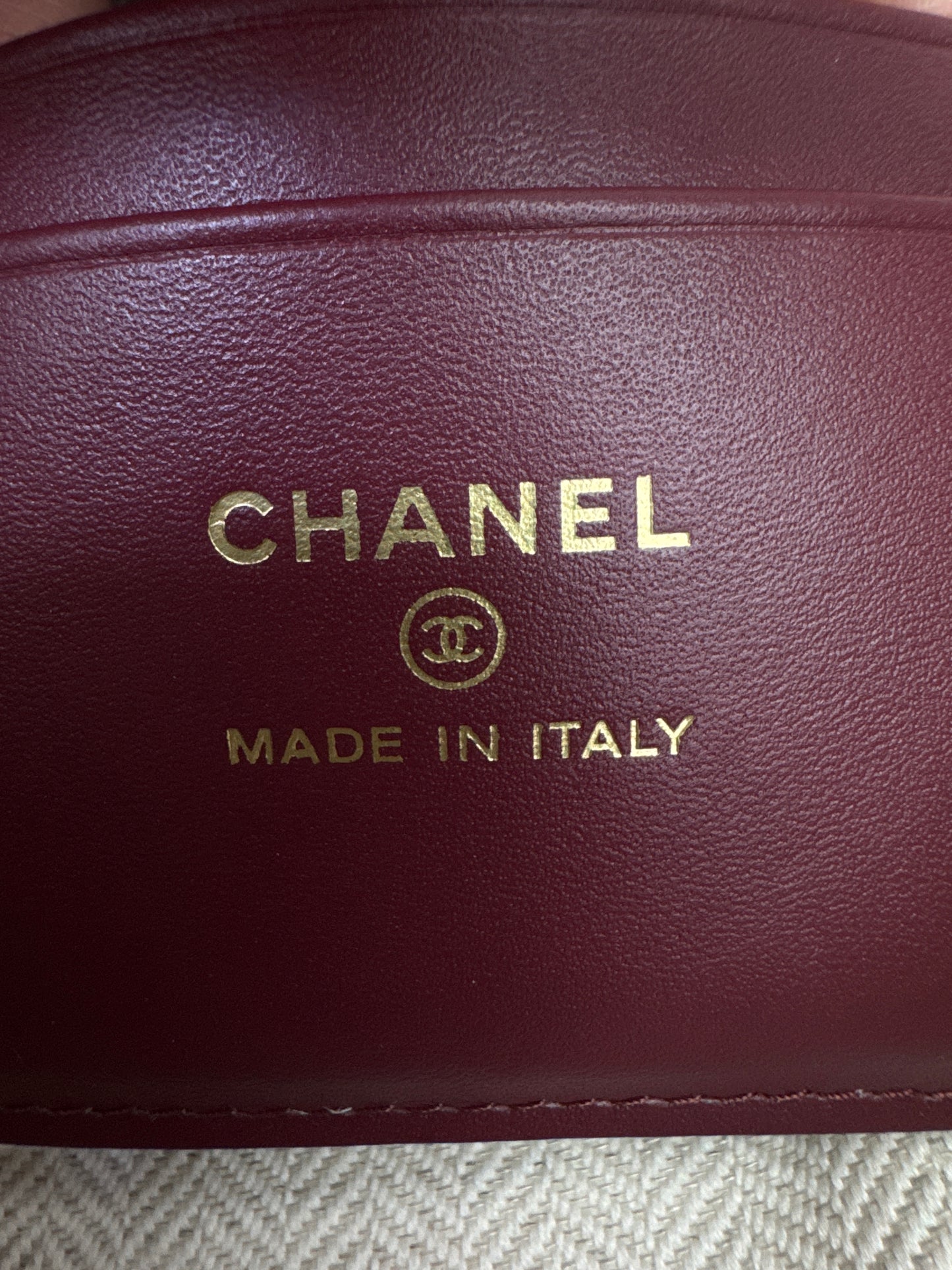 CHANEL 26A 荔枝紋LP盒子包 中號23cm