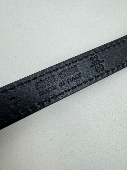 MIU MIU 皮帶1.8cm